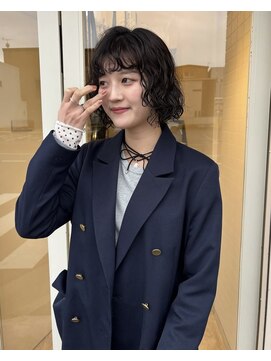 グラッド(glad) くるんと可愛いパーマボブ