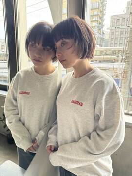 クオーレ (CUORE) フレンチボブ×マットブラック