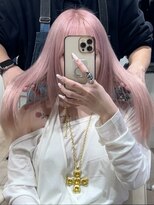 ジーナ 池袋(Zina)&nbsp;ピンク/ピンクカラー/ピンクカラー/ブリーチ/ハイトーン/池袋