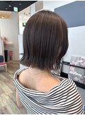 切りっぱなしボブ