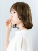 マロンベージュひし形ワンカールボブディ//上尾10代20代30代