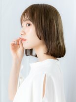 モッズヘア 上尾西口店(mod's hair) マロンベージュひし形ワンカールボブディ//上尾10代20代30代