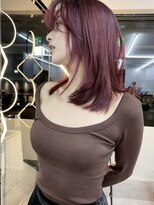 ラキング ギンザ トウキョウ(LAKING GINZA)&nbsp;ミディアムヘア/暗めカラー/グランマッシュ/銀座駅