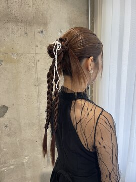 リリー(Lilley) 結婚式お呼ばれヘア【カチモリ】