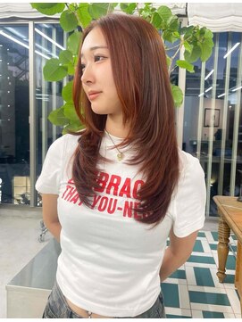 ノエ(noe) 黒髪カタログ/クラゲヘアー/オリーブグレー/栄r40