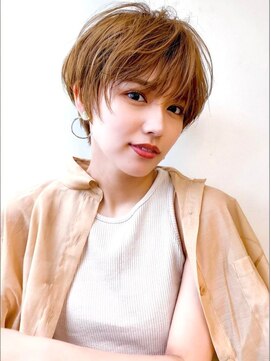スタートウキョウ 渋谷(STAR TOKYO) 20代ショートヘア◎ひし形美人×透明感カラー◎小顔効果