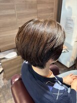 ラプチャー(RAPTURE) 似合わせカット+白髪はがしハイライト+明るい白髪染め
