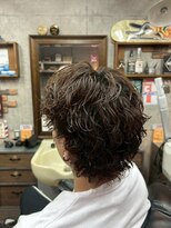 アールズ ヘア(R's hair)&nbsp;MEN’S HAIR/波巻きツイストスパイラル/リバースセンターパート