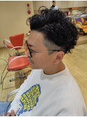 メンズツイストスパイラルパーマ