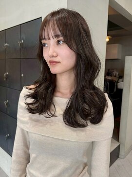 ヘアー アイス ルーチェ(HAIR ICI LUCE) 20代30代◎韓国風顔周り×ゆるふわレイヤーカット