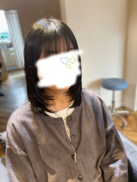 ビューティーワークスループライン(beautyworks LoopLine) 顔周りレイヤースタイル