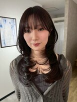 エトワ 中央店(etoi)&nbsp;大分韓国かき上げレイヤーカット大人レイヤー顔まわりレイヤー