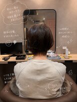 スムーク(SMuK) 白髪染めを続ける艶ショート