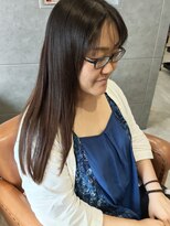 パウダーヘアー ルミニティ(powder hair luminity) 髪質改善ストレートカラー
