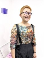 イラカ(elaka)&nbsp;スパイキーショート×ハニーベージュ