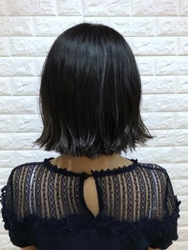 ジェイ エヌ バイ ネオリーブ(J/N by neolive) 【neoliveeast】バッサリボブ×ブルーパープル♪