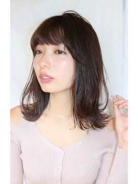 ネオリーブニコ 大井町店(Neolive Nico) 【neolive nico 大井町店】 鎖骨ミディ　くびれヘア　外ハネ