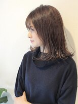 ナナバイロッカ(nana by rocca)&nbsp;暖かみと艶感を出すベージュブラウン/暖色系カラー