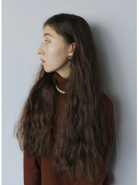 バロウ(BURROW) 【BURROW】ロングウェーブヘア<<キハラシンゴ>>