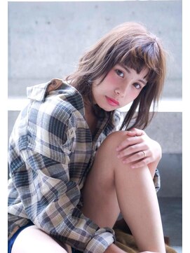 レニーバイエース(LANY by ACE) 【LANY 横浜】 ナチュラルふわふわカール×ブラウンベージュ