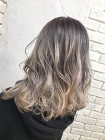 アジールヘア 東上野店(agir hair)&nbsp;ハイトーンホワイトグレーグラデーションイメチェン【上野】