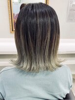 ビューティー シャレンド&nbsp;20代★シアカラーハイライトバレイヤージュグラデーションカラー