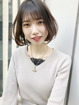 ギンザカミノア 高崎店(GINZA CAMINOIA) ニュアンスカールの韓国マッシュグランマッシュ ことりベージュ