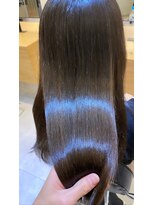 ジーナ 博多(Zina)&nbsp;小顔セミウェットウェーブピンクベージュハイライトカラー