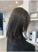 福山市美容室Caary 髪質改善トリートメント・グレージュカラー