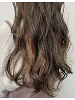 マイレ(maile)&nbsp;グレージュ×オレンジ