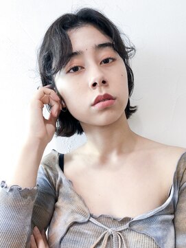 アイティー バイ アルバム 中野店(IT by ALBUM) 韓国風外ハネミニボブ_マロンベージュAラインボブ_88005