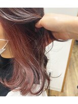 ジョンジョン(JOHN JOHN)&nbsp;インナーカラー　ピンク