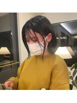 シゼン(shizen) ブルーブラックボブ