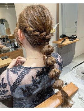 ドリップ(drip.) 玉ねぎヘア/こなれヘア/お呼ばれ/ヘアセット