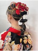 2023新成人ヘアセット
