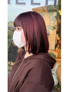 シェルハ(SHELHA) アンブレラカラーブリーチカラーインナーカラー逆インナー