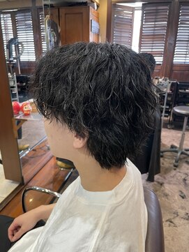 リットジェンツ 千葉(Lit Gents) カット&波巻きスパイラルパーマ