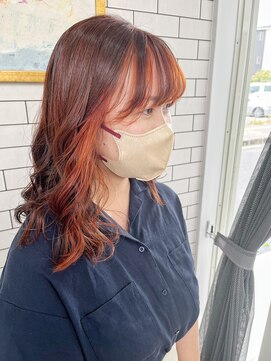 リール(THE RIRE.) ＊THE  RIRE. インナーカラー×オレンジ＊