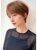 ショートボブ髪型30代40代50代前髪あり前髪なし面長丸顔【倉田】