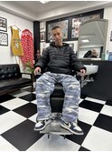 メンズ短髪バーバースキンフェードバズカット高円寺理容室床屋