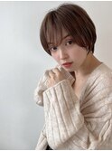 うざバング丸みショート