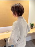 #ショートボブ#大人ショート#ナチュラル