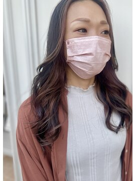 シャルティア(SHALLTIA) フェイスフレーミングカラー【山口市美容室】【山口ヘアカラー】