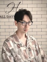 オールデイハローズ 京都駅前店(ALL DAY HELLO`S)&nbsp;３０代大人カジュアルモテショート【京都駅】ビジネスパーマ