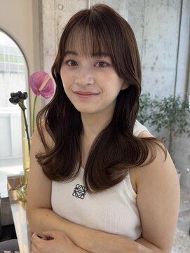 ハローバイシー 仙台(Hello by Sea) 韓国風前髪×レイヤーカット【髪質改善/仙台/レイヤーカット】