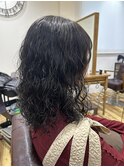 外国人風パーマ