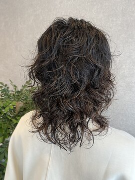 スリアン(sourian) マッシュウルフ×しっかりパーマ