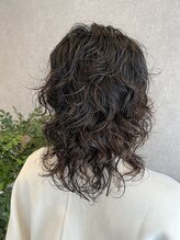 スリアン(sourian) マッシュウルフ×しっかりパーマ