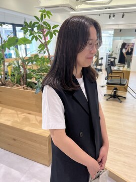 オーシャン(Ocean) 【OceanHair&Life田中愛梨】夏の透明感アッシュオリーブカラー