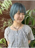 ハイトーンカラー ショートヘア